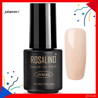 [JM] Rosalind น้ํายาทาเล็บเจล UV LED แห้งเร็ว ติดทนนาน 7 มล.