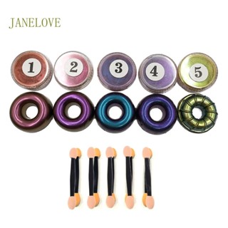 Jlove ผงไข่มุก อีพ็อกซี่เรซิ่น สําหรับทําเครื่องประดับ DIY 5 สี