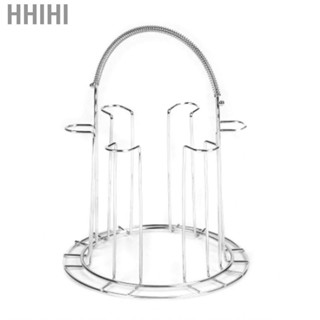 Hhihi Glass Water Cup Rack Bracket Stainless Steel Household Draining Storage Holder for Party