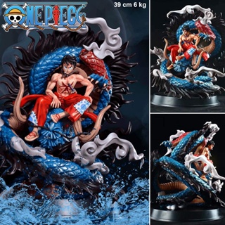 ฟิกเกอร์ งานปั้น GK จาก One Piece    Monkey D Luffy มังกี้ ดี ลูฟี่ สูง 39 cm หนัก 6 kg samutprakanboonsiri