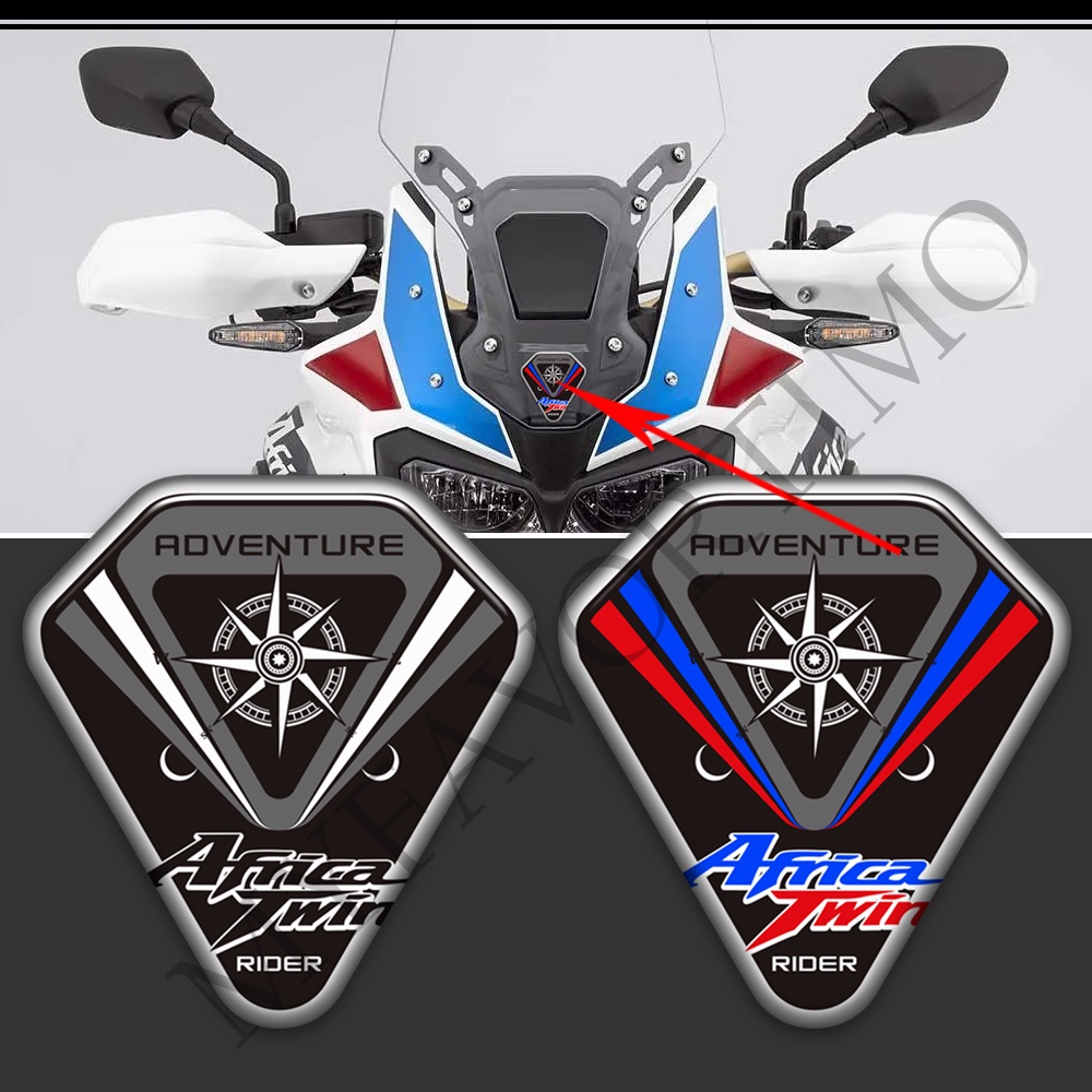 โปรโมชั่น สติกเกอร์ 3D ติดกระจกหน้ารถ กระเป๋าเดินทาง ถังน้ํามัน สําหรับ Honda Dual Non-CRF1000L CRF1100L