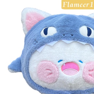 [flameer1] หมอนตุ๊กตาฉลาม แบบนิ่ม ของเล่นสําหรับเด็ก