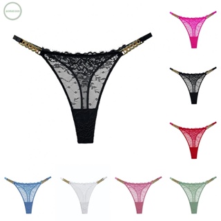 GORGEOUS~Thong For Women Sexy Solid T-back Thin Section.Breathable Underwear Womens