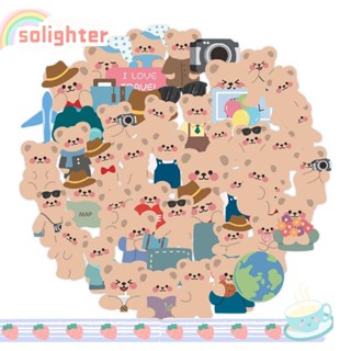 Solighter สติกเกอร์ ลายดอกไม้ สําหรับใช้ในการเย็บผ้า 50 ชิ้น