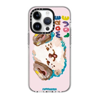 Casetify เคสโทรศัพท์มือถือ แบบแข็ง ลายตุ๊กตาสุนัข สําหรับ iPhone 14 13 12 11 Pro Max