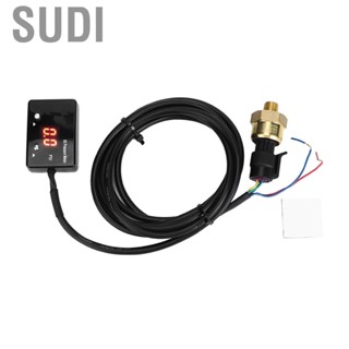 Sudi 1/8in NPT Auto Car Oil Pressure Guage Meter 0-120PSI Digital with  High Precision Accessories 12V DC