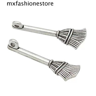 Mxfashione จี้สร้อยคอ รูปไม้กวาด สไตล์เรโทร สร้างสรรค์ 30 ชิ้น