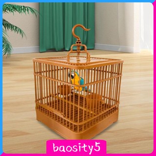 [Baosity5] กรงนก พร้อมคอนนกแก้ว สําหรับสัตว์เลี้ยง