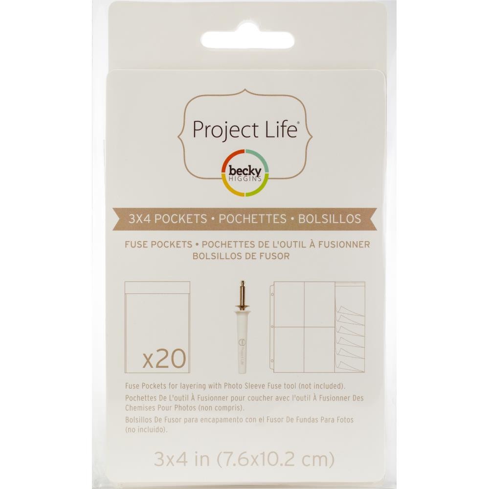 งานฝีมือ PROJECT LIFE PHOTO FUSE SLEEVE 3x4