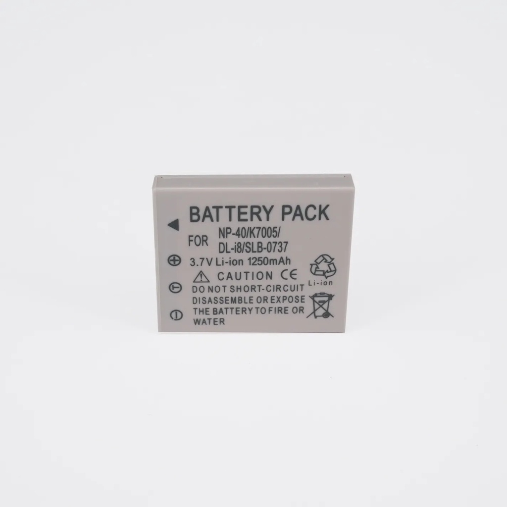 แบตเตอรี่กล้องฟูจิ NP-40 FNP40/Kod KLIC-7005 FinePix F610Zoom,F650,F700,F710,F810,F811 J50,V10,Z1,Z2