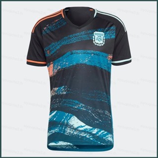 เสื้อยืดแขนสั้น ลายทีมชาติฟุตบอล Argentina Away SY3 2023-24 พลัสไซซ์ YS3