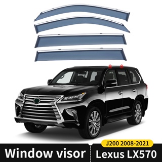 ที่บังแดดหน้าต่างรถยนต์ PC อุปกรณ์เสริม สําหรับ Lexus LX470 LX570 Lx600 4 ชิ้น