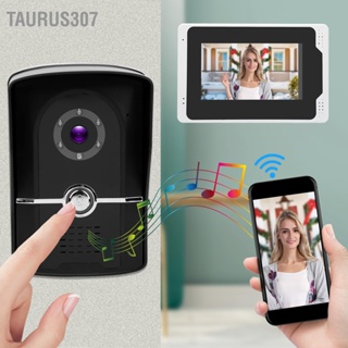 Taurus307 7in 1080P WiFi Video Doorbell กันน้ำอินเตอร์คอม TFT รีโมทคอนโทรลดูกลางคืนสำหรับ TUYA 100-240V