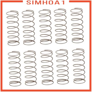 [Simhoa1] สปริงทรอมโบนโลหะ อุปกรณ์เสริม สําหรับซ่อมแซมทรอมโบน 10 แพ็ค