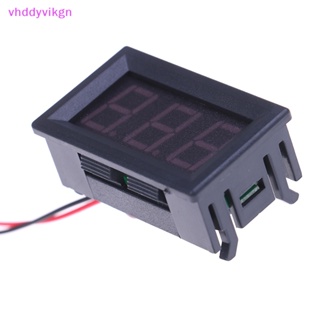 Vhdd เครื่องวัดแรงดันไฟฟ้าดิจิทัล AC 70-500V หน้าจอ LED 2 สาย TH