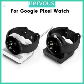 Nerv แท่นชาร์จซิลิโคน รองรับแท่นชาร์จ สําหรับ Pixel Smartwatch