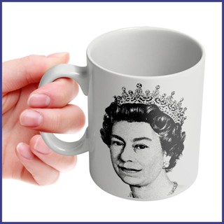 Jubilee แก้วมัก ลายราชินี Elizabeth Elizabeth เข้าไมโครเวฟได้ สําหรับเก็บสะสม ของที่ระลึก