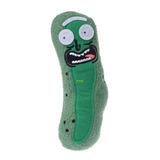 หมอนตุ๊กตานุ่ม รูปการ์ตูน Rick and Morty Pickle Rick ของเล่นสําหรับเด็ก