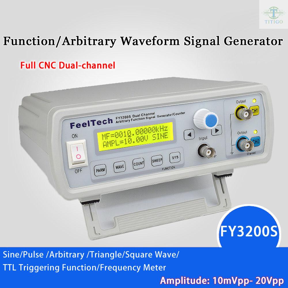High Precision Digital DDS Dual-channel Function Signal Source Generator Arbitrary Waveform/Pulse Frequency Meter 12Bits 250MSa/s Sine Wave 24MHz - รูปที่ 2