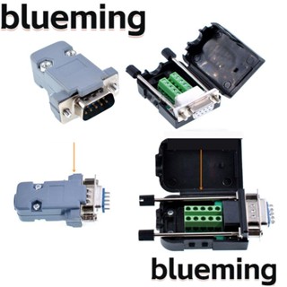 Blueming2 ปลั๊กเชื่อมต่อ DB9 D-sub RS232 Serial พร้อมซ็อกเก็ตแจ็ค 9 Pin ปลั๊ก COM 485 COM DB9 ถอดออกได้