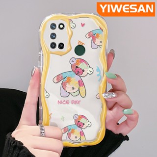 เคสโทรศัพท์มือถือแบบนิ่ม ใส กันกระแทก ลายหมี Nice Day สําหรับ Realme 7 Pro 7i C17 Narzo 20 Pro