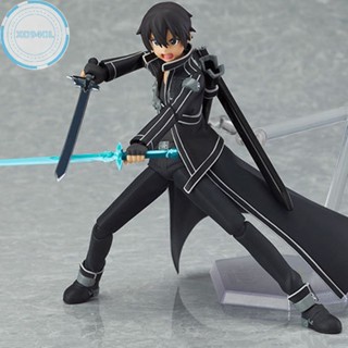 Xo94ol โมเดลฟิกเกอร์ PVC อนิเมะ SAO Art Online Asuna Yuuki Kirito Figma