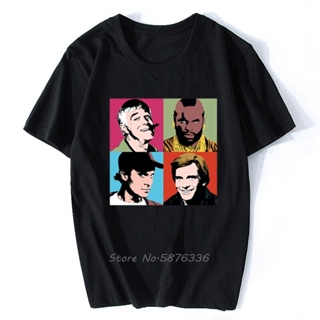 เสื้อยืด พิมพ์ลาย The Awarhol Team T Warhol The Team Serie Series Portraid สไตล์วินเทจ สําหรับผู้ชาย