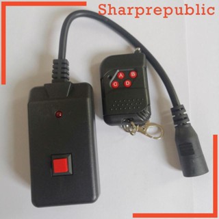 [Sharprepublic] ตัวควบคุมหมอกไร้สาย 3Pins 900w 30 เมตร แบบพกพา สําหรับรถบังคับ