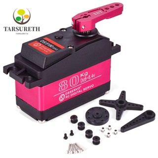 Tarsureth เซอร์โวมอเตอร์ แรงดันไฟฟ้าสูง 180 องศา กันน้ํา DS5160 DS5180 60 กก. 80 กก. 8.4V สําหรับรถบังคับ 1:5 SAVOX-0236 LOSI HPI ARRMA