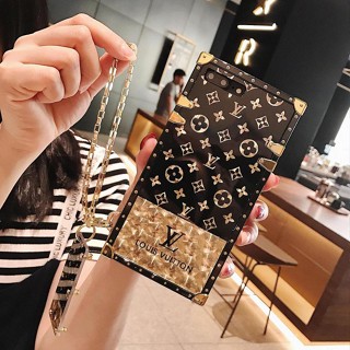 For Huawei P30 Lite Y9 Prime 2019 Y6P 2020 Y7A Nova 4e 5T 7 7SE 7i 9SE 10 Pro Fashion Brand Glitter Square Phone Case