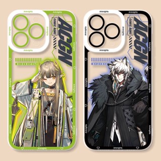 เคสโทรศัพท์ OPPO แบบนิ่ม ใส ลายเกม Arknights น่ารัก
