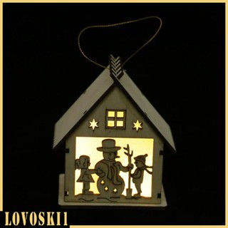 [Lovoski1] โคมไฟ LED แบบไม้ ใช้แบตเตอรี่ สําหรับแขวนตกแต่งผนังบ้าน ออฟฟิศ