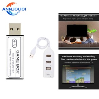 Ann กล่องแฟลชไดรฟ์เกมมิ่ง 128GB USB สไตล์คลาสสิก