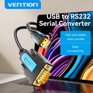 Vention สายเคเบิล USB เป็น RS232 ตัวเมีย 9-pin RS232 สําหรับจอแสดงผลอิเล็กทรอนิกส์ RS232