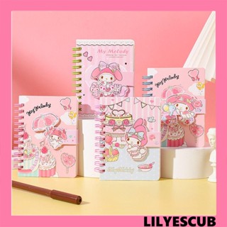 Lilyescub Kuromi สมุดโน๊ต เครื่องเขียน ลาย Pompompurin Agenda Cinnamoroll