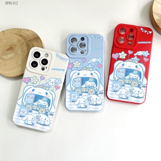 IPhone 12 11 8 7 X XS XR SE Plus Pro Max 2020 2022 เข้ากันได้ เคสไอโฟน สำหรับ Cinnamoroll เคส เคสโทรศัพท์