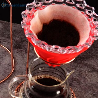 ถ้วยกรองกาแฟ เรซิน สีแดง
