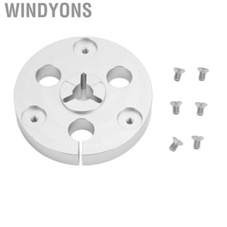 Windyons 1/4 7 Inch Reel To Tape Controller Nab Hub With Mounting Screws Silver US