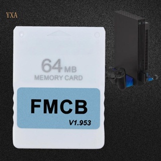 Yxa การ์ดหน่วยความจําเกมบูทฮาร์ดดิสก์ แบบพกพา v1 953 FMCB สําหรับซ่อมแซมคอนโซล PS2