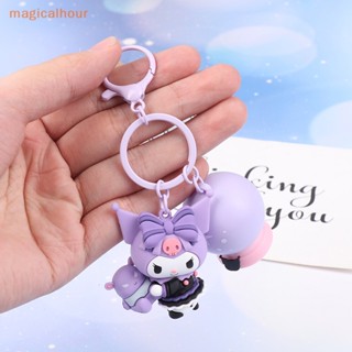 Magicalhour^^ พวงกุญแจ จี้ตุ๊กตา PVC เรืองแสง ลายการ์ตูนอนิเมะน่ารัก