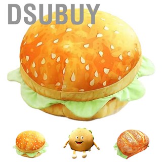 Dsubuy Hamburger Throw Pillow Multi Purpose  and PP Cotton Back for Valentine s Day Birthday Gift Toy