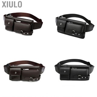 Xiulo Small  Bag Multipurpose Large  Mobile Phone Casual Shoulder Sport for Men