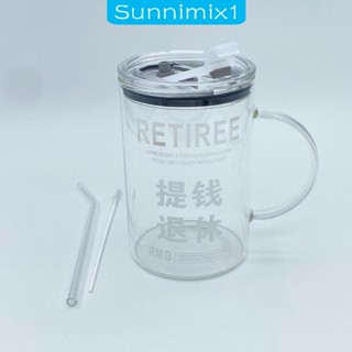 [Sunnimix1] แก้วมักใส่เครื่องดื่ม นม และเครื่องดื่ม ใช้ซ้ําได้ 1000 มล.