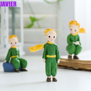 Javier ฟิกเกอร์เด็กผู้ชายตัวเล็ก สร้างสรรค์ ภูมิทัศน์ขนาดเล็ก DIY ตกแต่งบ้าน เค้ก เครื่องประดับ