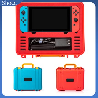 Shocc กระเป๋าเคส แบบพกพา กันระเบิด สําหรับคอนโซลเกม Switch Lite OLED