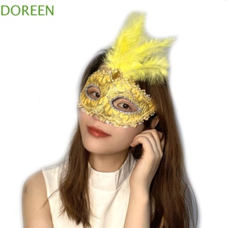 Doreen หน้ากากคอสเพลย์ พร็อพเต้นรําผีดิบ พร็อพปาร์ตี้ฮาโลวีน สําหรับผู้หญิง และผู้ชาย