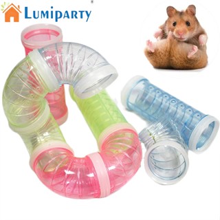 Lumiparty ท่ออุโมงค์ อเนกประสงค์ ทนต่อการกัด สําหรับสัตว์เลี้ยง หนูแฮมสเตอร์ Diy