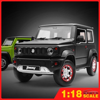 Klt โมเดลรถยนต์ Suzuki jimny SUV 1:18 ของเล่นสําหรับเด็กผู้ชาย