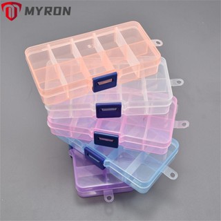 Myron กล่องเก็บอุปกรณ์ตกปลา แบบพกพา 10 ช่อง