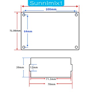 [Sunnimix1] โมดูลโวลต์มิเตอร์ ควบคุมแรงดันไฟฟ้า DC